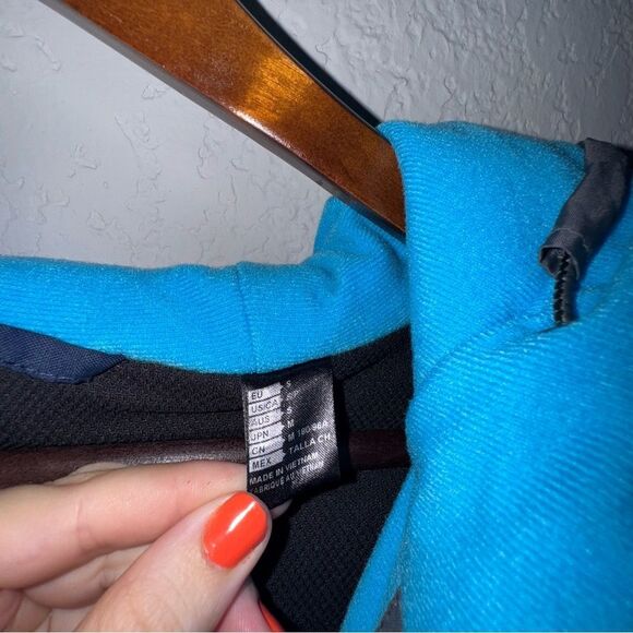 Men's O'Neill Navy Blue and Gray Block Ski Jacket - Picture 7 of 11